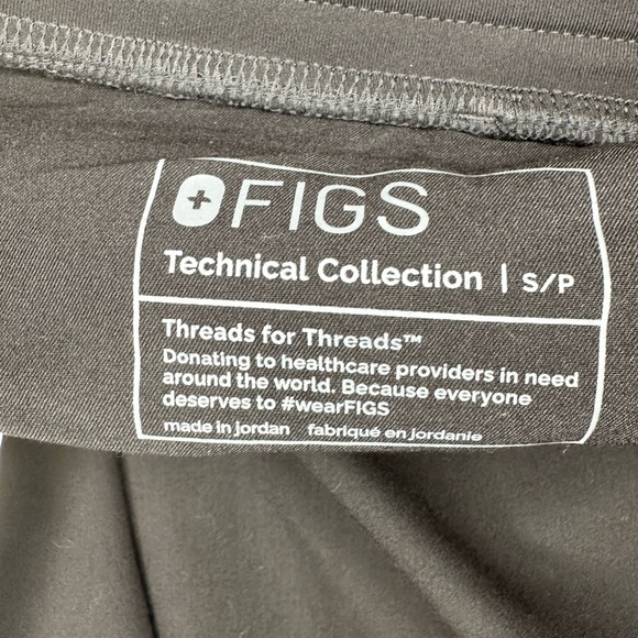 FIGS Black Scrub Pants NWT - Picture 5 of 5
